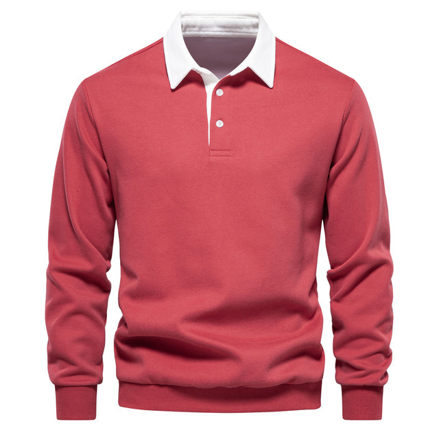 Eugen - Sweatshirt Med Klassisk Vinterpolo Design