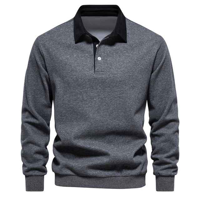 Eugen - Sweatshirt Med Klassisk Vinterpolo Design