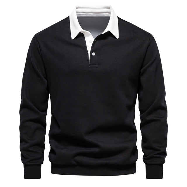 Eugen - Sweatshirt Med Klassisk Vinterpolo Design